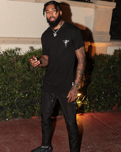 Saint Morta Daggers Lafayette T-Shirt Black/Silver