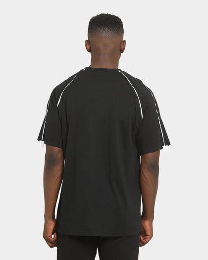 Elevn Clothing Co. Rift Raglan Short Sleeve T-Shirt Black