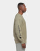Champion Rev Weave Multi Script Crew American Khaki
