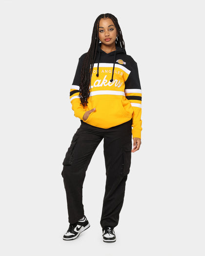 Mitchell & Ness Men's Los Angeles Lakers Head Coach Hoodie Black