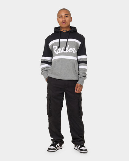 Mitchell & Ness Men's Raiders Head Coach Hoodie Black/Grey