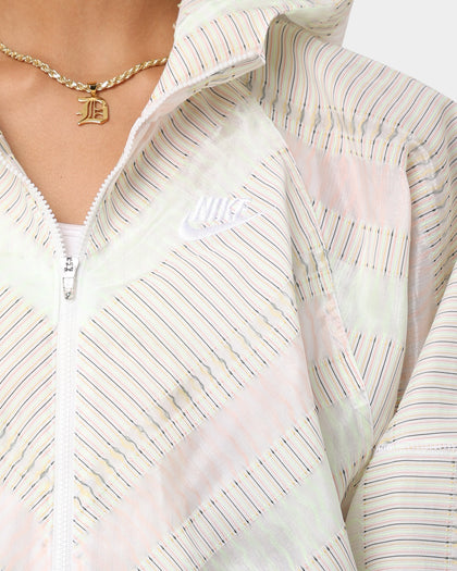 Nike Women's Nike Sportswear Earth Day Zip Up Windrunner Multi-colour/White