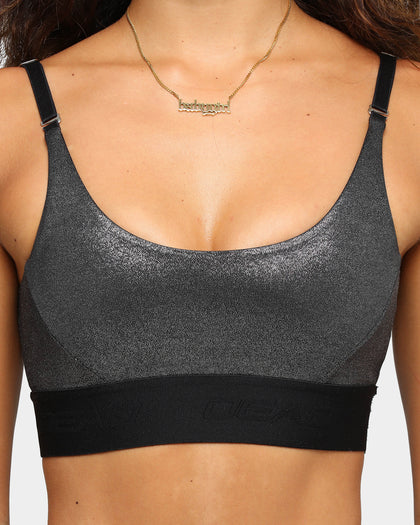 Dead Sport Women's Phantom Crop Silver/Black/Metallic