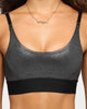 Dead Sport Women's Phantom Crop Silver/Black/Metallic