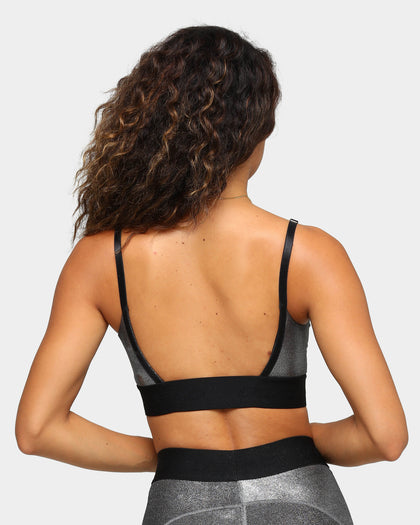 Dead Sport Women's Phantom Crop Silver/Black/Metallic