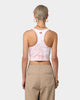 Champion Women's LF Recycled Sculpted Crop Top Pebblestone