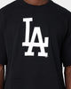 New Era Los Angeles Dodgers Oversized Short Sleeve Crew Black/White
