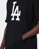 New Era Los Angeles Dodgers Oversized Short Sleeve Crew Black/White