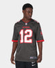 Nike Men's Tom Brady # 12 Tampa Bay Buccaneers NFL Game Jersey Deep Pewter