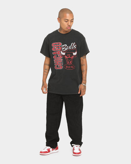 Mitchell & Ness Chicago Bulls Windy City Vintage T-Shirt Vintage Black