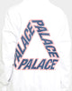 Palace P3 Team Hoodie White