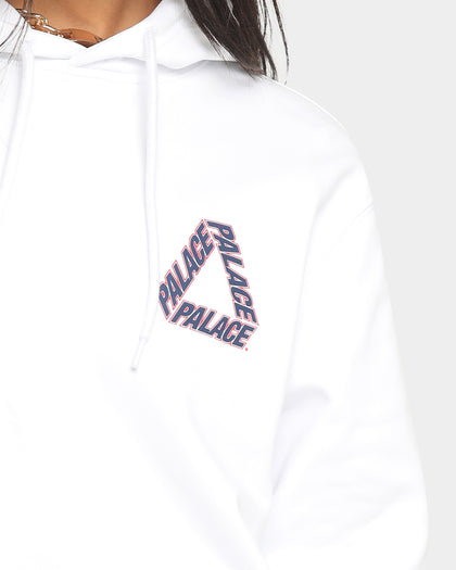 Palace P3 Team Hoodie White