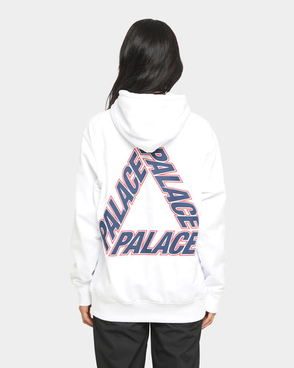 Palace P3 Team Hoodie White
