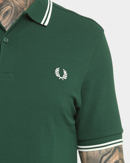 Fred Perry Twin Tipped Polo Shirt Ivy Green