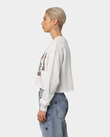 Mitchell & Ness Miami Dolphins Champs Vintage Crew White Marle