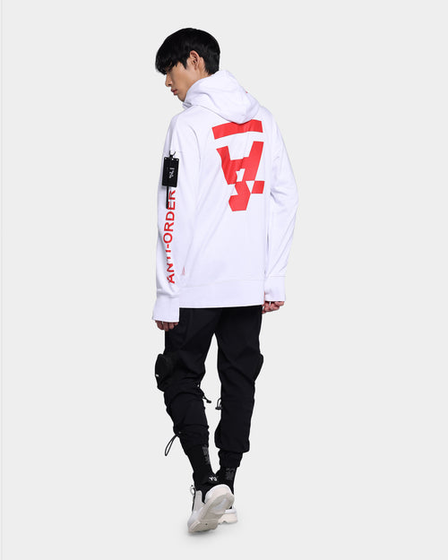 The Anti Order A10 Hyphen Hoodie White/Red