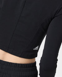 Adidas Women's Swarovski Long Sleeve T-Shirt Black