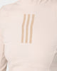 Adidas Women's Swarovski Long Sleeve T-Shirt Halo Ivory