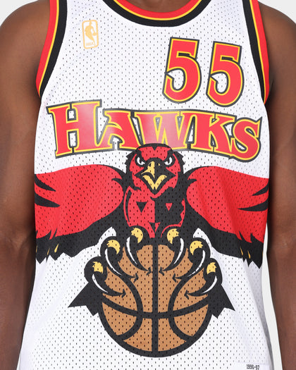 Mitchell & Ness Atlanta Hawks Dikembe Mutombo '96-'97 NBA Swingman Jersey White