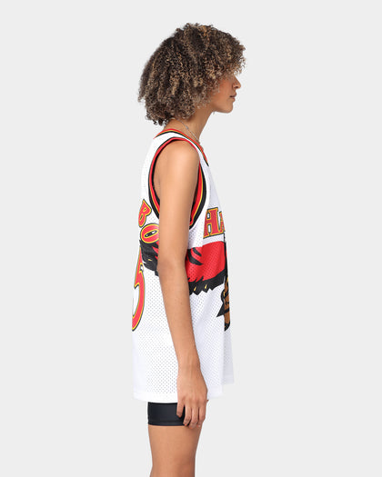 Mitchell & Ness Atlanta Hawks Dikembe Mutombo '96-'97 NBA Swingman Jersey White