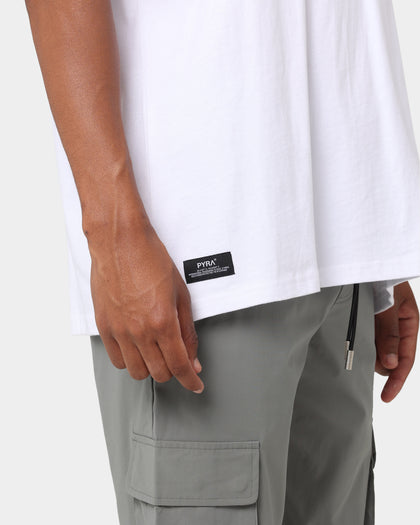 PYRA Micro Logo T-Shirt White/Black