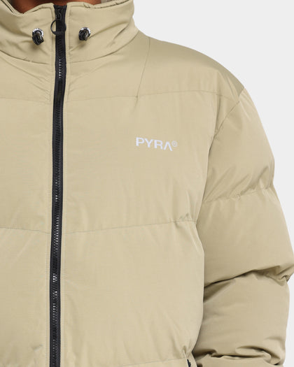 PYRA Padded Puffa Jacket Olive