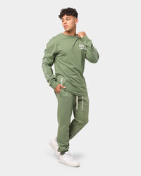 Dead Studios Rival Long Sleeve T-Shirt Olive Green