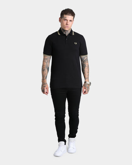 Fred Perry Twin Tipped Fred Perry Shirt Black/Champagne