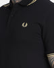 Fred Perry Twin Tipped Fred Perry Shirt Black/Champagne