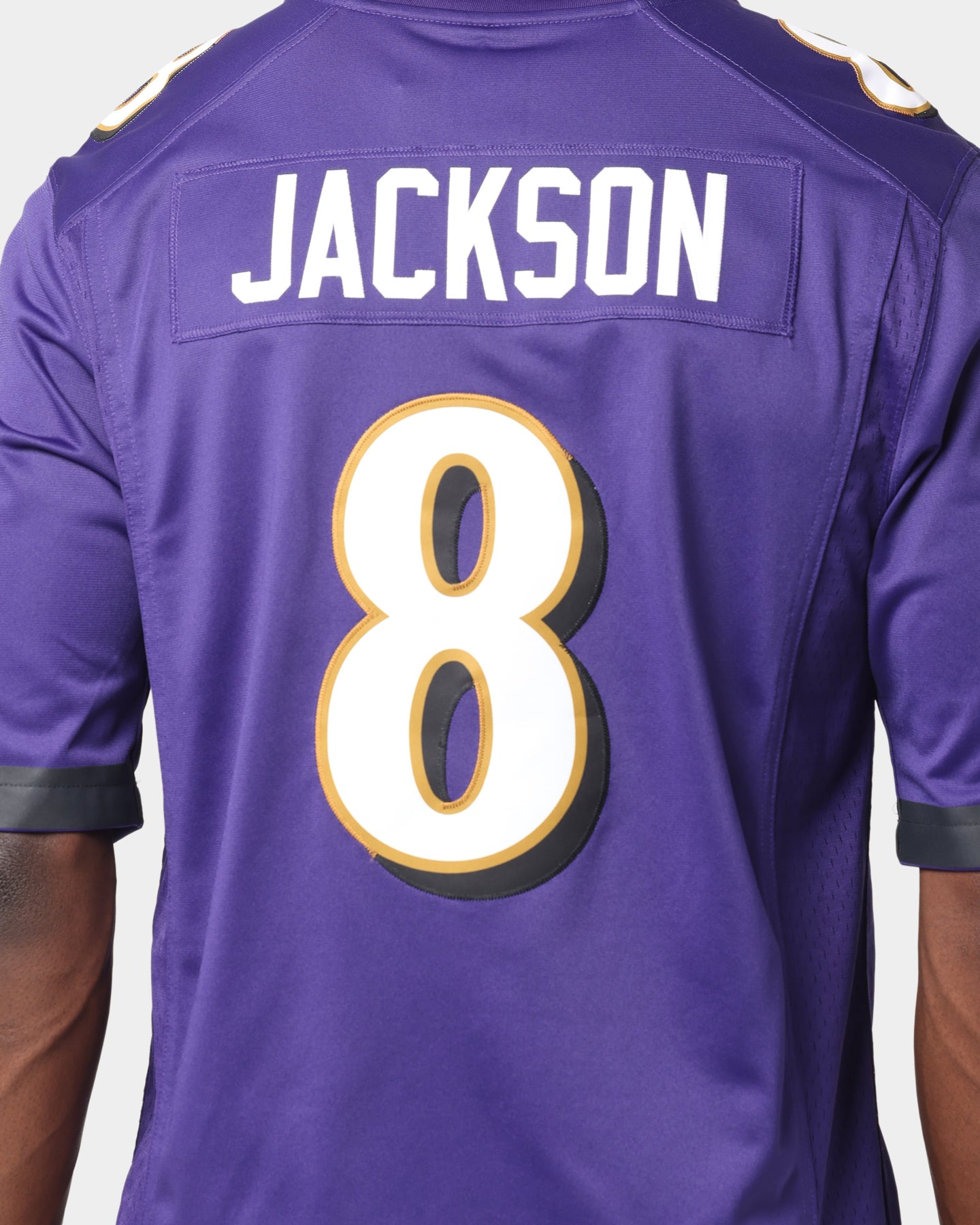 lamar jackson jersey purple and gold