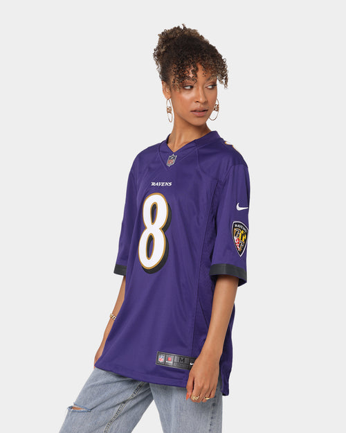 Nike Baltimore Ravens Lamar Jackson #8 Limited NFL Jersey New Orchid