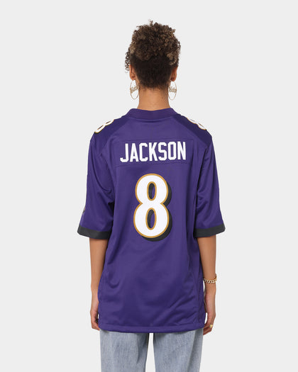 Nike Baltimore Ravens Lamar Jackson #8 Limited NFL Jersey New Orchid