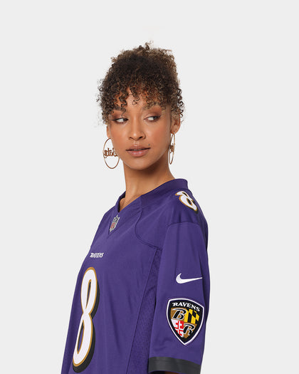 Nike Baltimore Ravens Lamar Jackson #8 Limited NFL Jersey New Orchid
