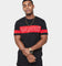 Carré Panneau Short Sleeve T-Shirt Black/Red