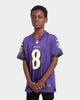 Nike Kid's Baltimore Ravens Lamar Jackson #8 NFL Game Jersey New Orchid