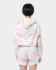 Adidas Women's Marbled Print Cropped Hoodie Marble