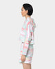Adidas Women's Marbled Print Cropped Hoodie Marble