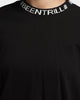 BEENTRILL Logo Rib Long Sleeve T-Shirt Black