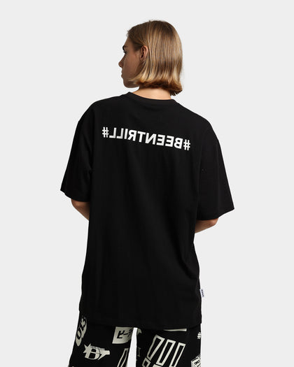 BEENTRILL Backwards Short Sleeve T-Shirt Black