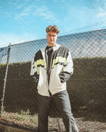 Reebok Classics Vector Windbreaker White/Black/Yellow