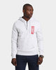 Tommy Jeans TJM Essential Script Zip Through Hoodie Silver Grey Heather
