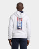 Tommy Jeans TJM Essential Script Zip Through Hoodie Silver Grey Heather