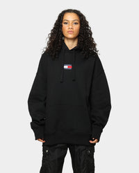Tommy Jeans Tommy Badge Hoodie Black