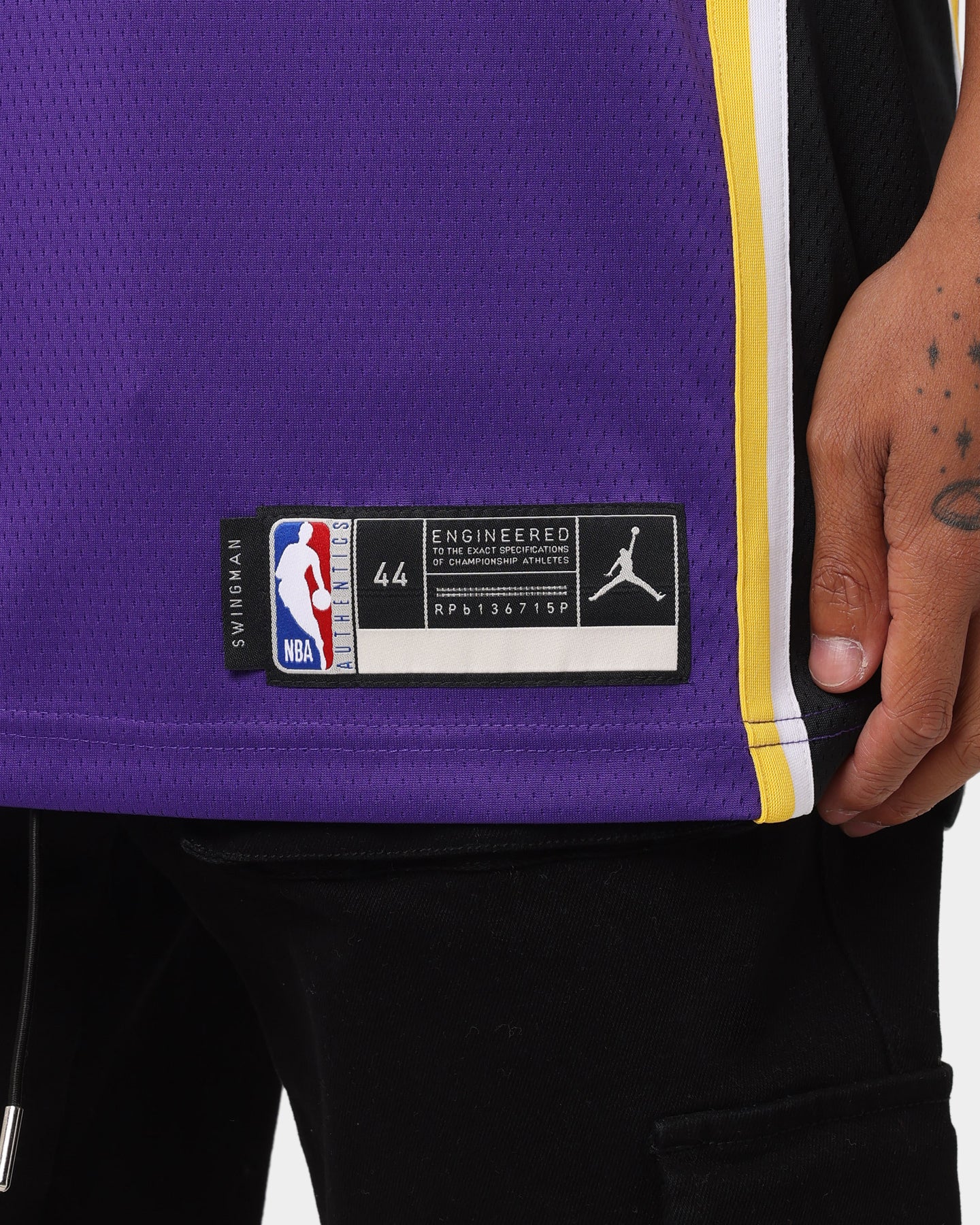 Jordan Los Angeles Lakers LeBron James #6 Statement Jersey Field
