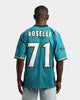 Mitchell & Ness Jacksonville Jaguars Tony Boselli #71 '97-'98 Legacy Jersey Teal