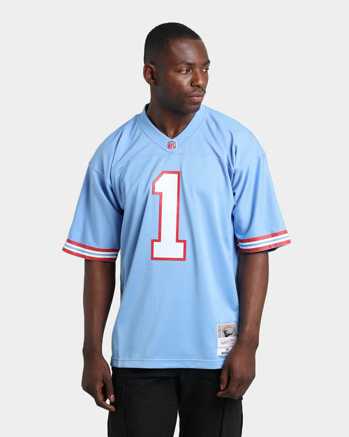Mitchell & Ness Houston Oilers Warren Moon #1 '93-'94 Legacy Jersey Light Blue