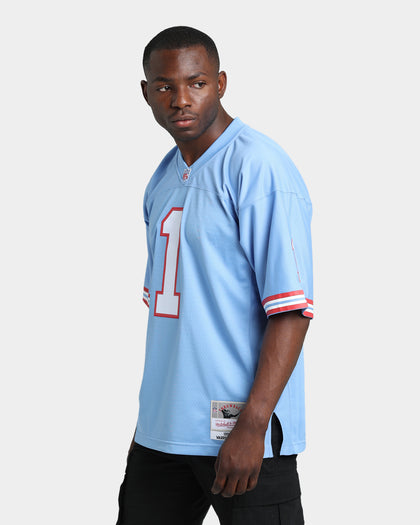 Mitchell & Ness Houston Oilers Warren Moon #1 '93-'94 Legacy Jersey Light Blue