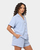 EN ES Women's Super Fine Shirt Cornflower Blue
