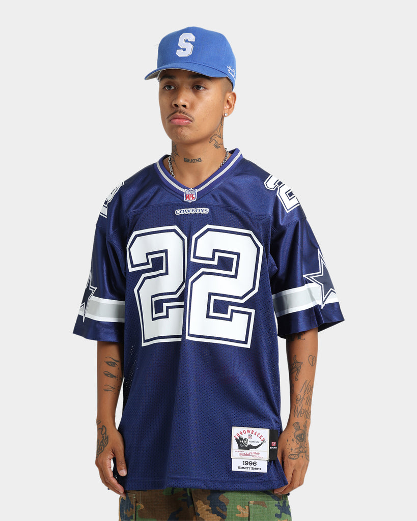 Mitchell Ness Dallas Cowboys Emmitt Smith #22 Authentic Road '96