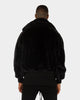 XXIII Baller Fur Jacket Black